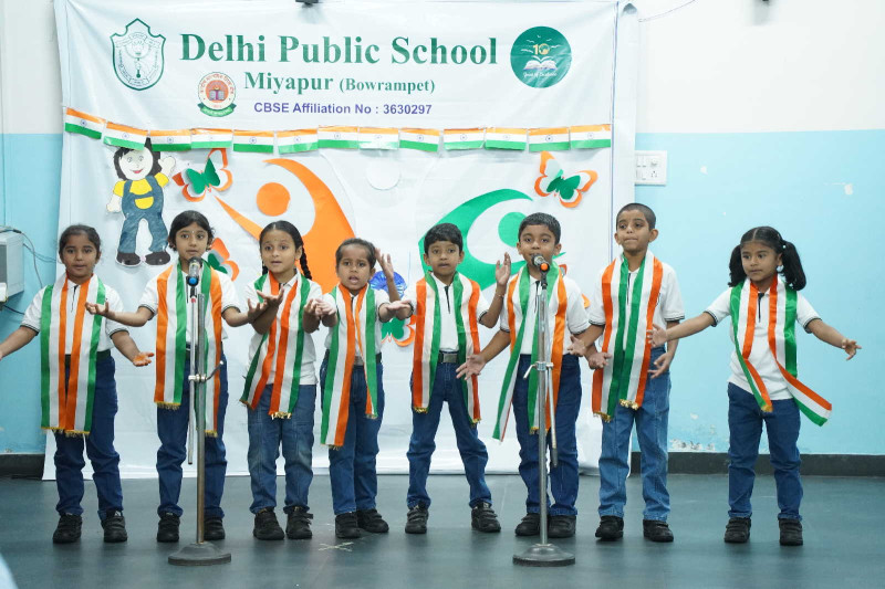 Grade 1G : Hats Off to India