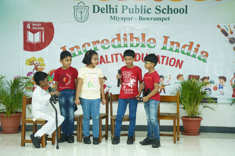 Grade 3E and 3F : Incredible India-Quality education