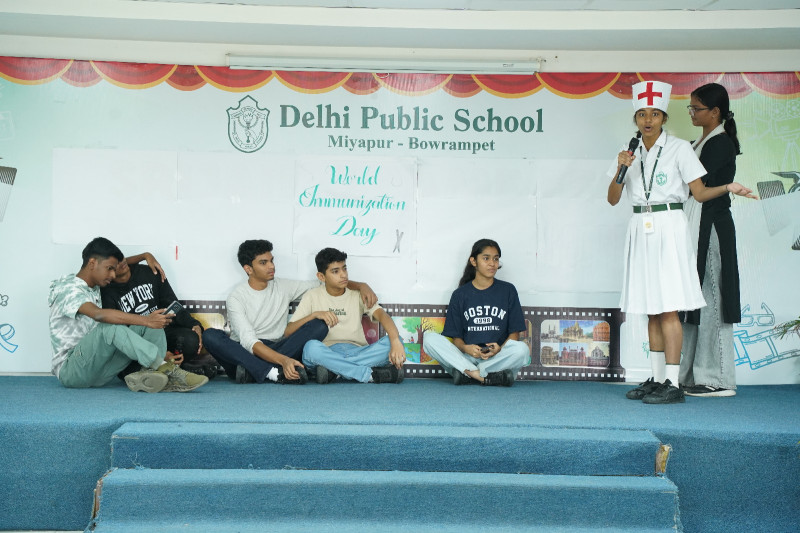 Grade 9C and 9D : World Immunization Day