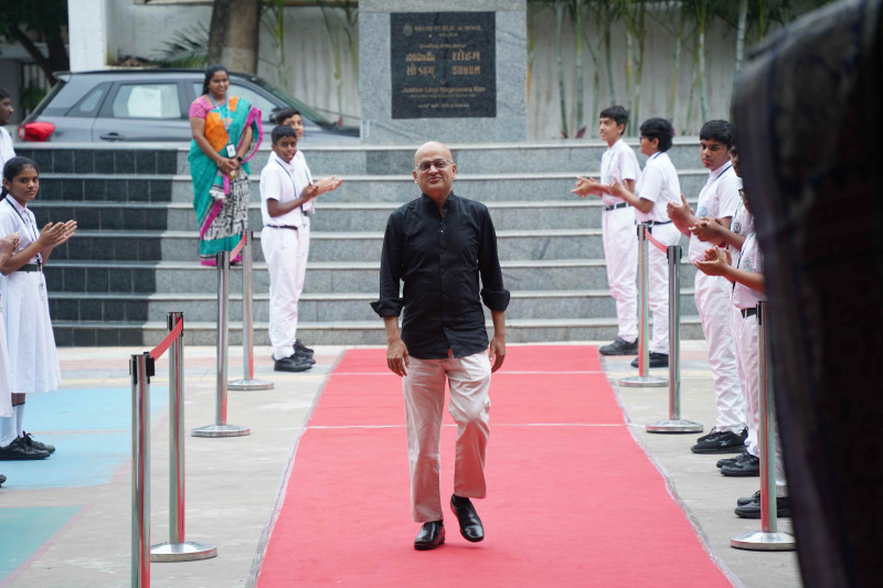 Mr. Saketh Sairam Graced SRIJAN Frame Fest 3.0 as Guest of Honour