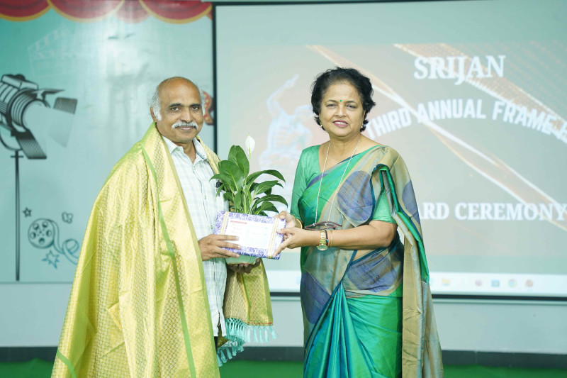 SRIJAN Frame Fest 3.0 Welcomed Mr. Suneel Reddy as Guest of Honour