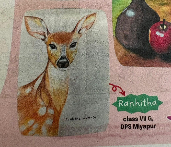 Drawing by Ranhitha of Grade VII