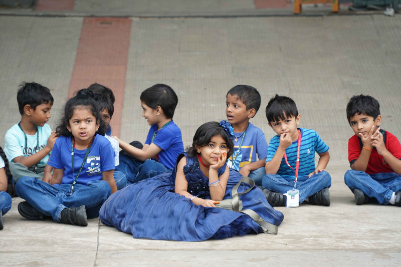 LKG BLUE COLOUR DAY