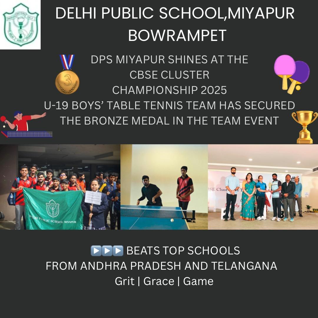 U-19 Table Tennis Champions