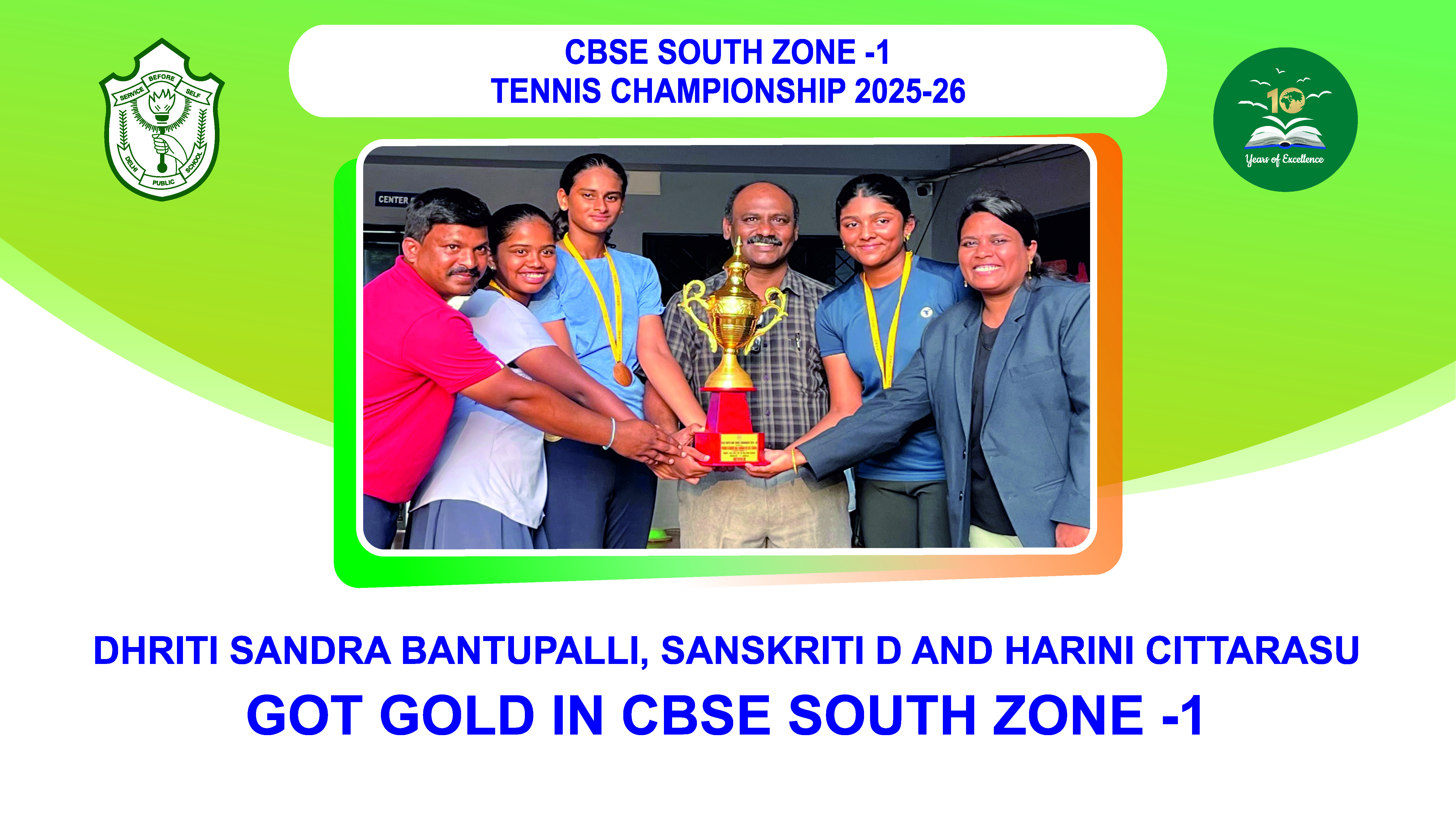 Lawn Tennis-U17 Winners