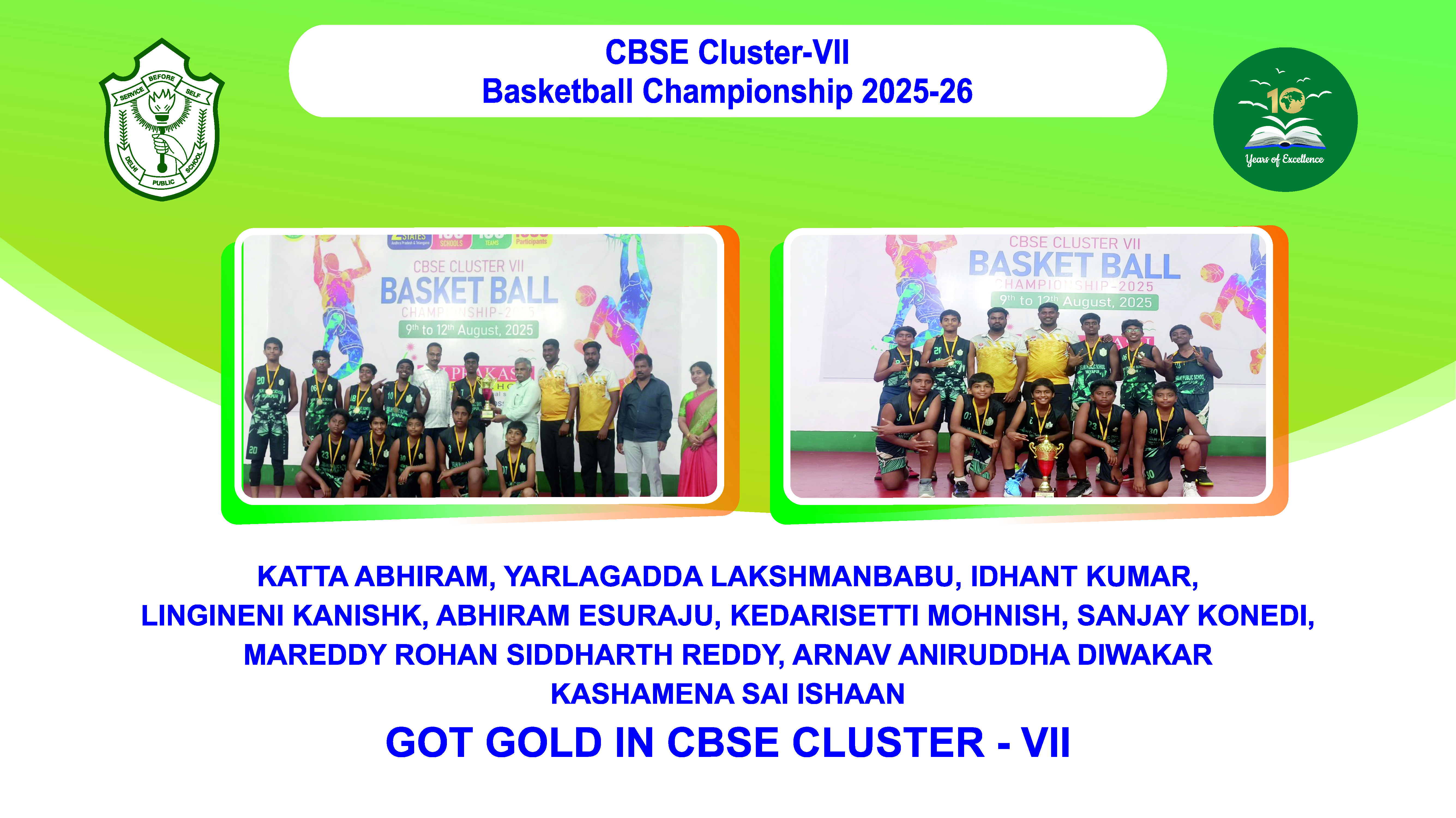 U-17 Basketball Champions 