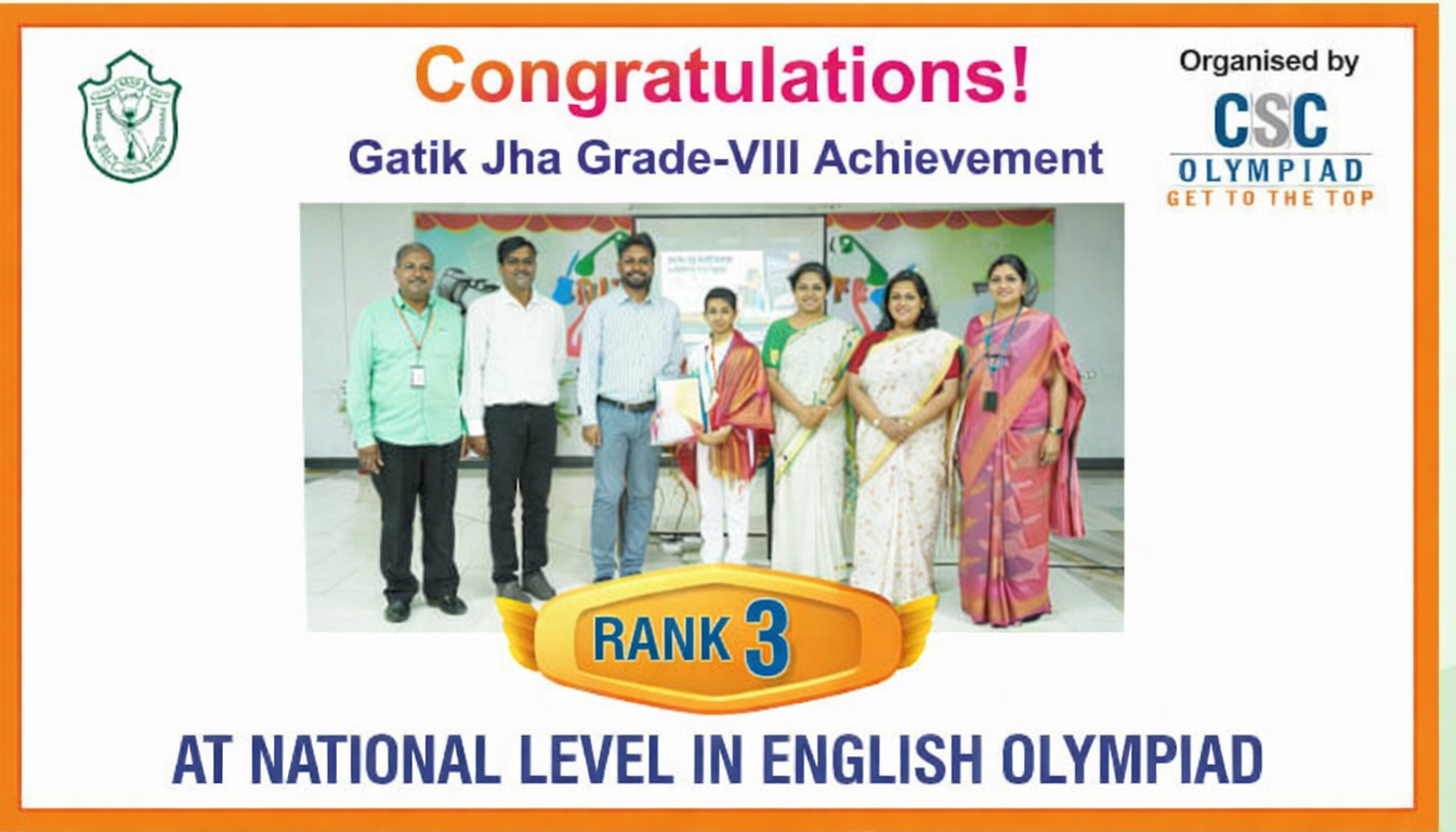 Rank 3 in CSC Olympiad 